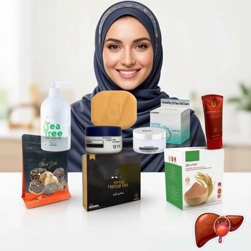 پک ضد لک کبدی پوست خشک