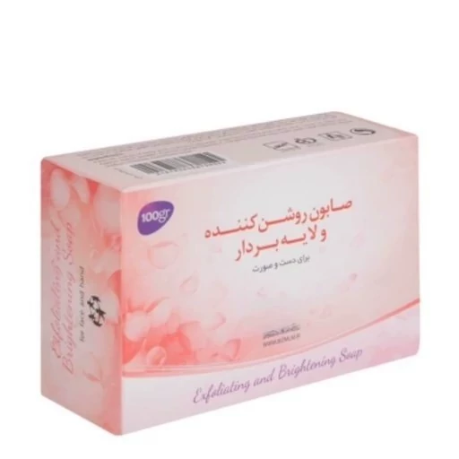 صابون روشن کننده پوست و لایه بردار